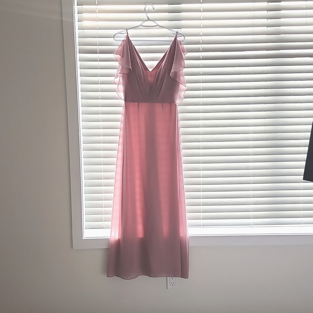 Dusty rose bridesmaid dress from JB house size US10